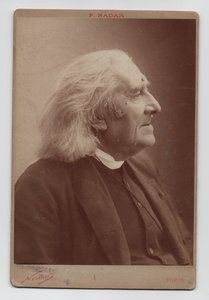 Franz Liszt (1811-1886) (1886, fotografia)