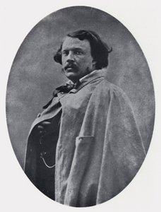 Gaspard Felix Tournachon (Nadar), tirado por ele mesmo (foto a p/b) de Nadar