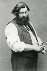 Gustave Courbet (fotografia a preto e branco)