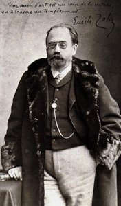 Retrato de Emile Zola (1840 - 1902), de Nadar. de Nadar