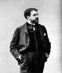 Reynaldo Hahn (1875-1947) compositor francês (nascido na Venezuela), foto de Nadar