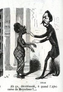 Quando é que Giacomo Meyerbeer é Africano? de Nadar