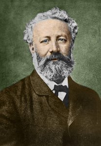 retrato de Jules Verne (1828-1905), escritor francês, de Nadar.
