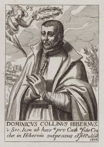 Dominic Collins, jesuíta irlandês e mártir católico (gravura) de (after) English School