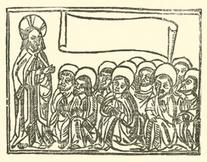 Ilustração para As Baladas Roxburghe (xilogravura) de (after) English School