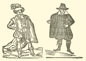 Ilustração para As Baladas Roxburghe (xilogravura) de (after) English School