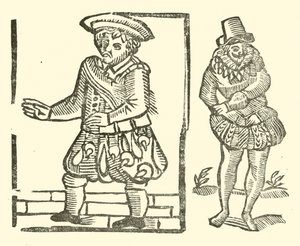 Ilustração para As Baladas Roxburghe (xilogravura) de (after) English School