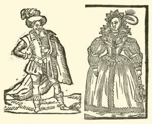 Ilustração para As Baladas Roxburghe (xilogravura) de (after) English School