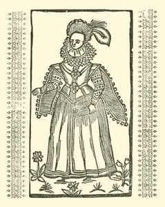 Ilustração para As Baladas Roxburghe (xilogravura) de (after) English School