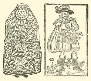 Ilustração para As Baladas Roxburghe (xilogravura) de (after) English School