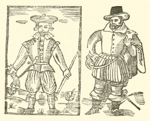 Ilustração para As Baladas Roxburghe (xilogravura) de (after) English School