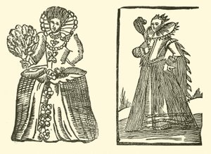 Ilustração para As Baladas Roxburghe (xilogravura) de (after) English School