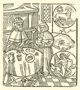 Ilustração para As Baladas Roxburghe (xilogravura) de (after) English School