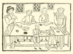 Ilustração para As Baladas Roxburghe (xilogravura) de (after) English School