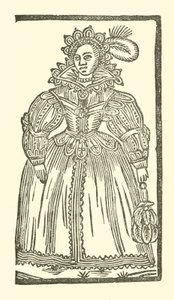 Ilustração para As Baladas Roxburghe (xilogravura) de (after) English School