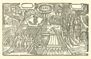 Ilustração para As Baladas Roxburghe (xilogravura) de (after) English School
