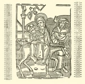 Ilustração para As Baladas Roxburghe (xilogravura) de (after) English School