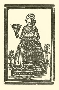 Ilustração para As Baladas Roxburghe (xilogravura) de (after) English School