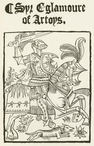 Sir Eglamoure Of Artoys (gravura) de (after) English School