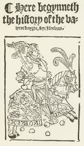Sir Isumbras (gravura) de (after) English School