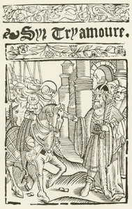 Sir Tryamoure (gravura) de (after) English School