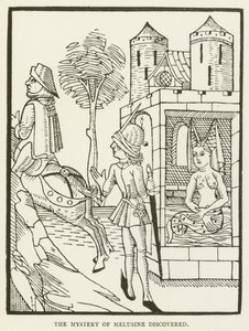 O mistério de Melusine descoberto (gravura)