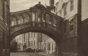 Hertford College, A Ponte (foto a p/b) de (after) English photographer