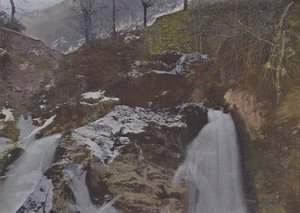 Cascade de Discoo (foto colorida) de (after) French Photographer