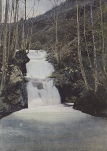 Cachoeira Benet, perto de Murat (foto colorida) de (after) French Photographer