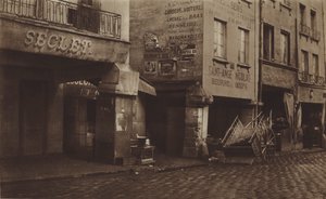 Fragmento do Piliers des Halles (foto a p/b) de (after) French Photographer
