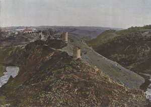 O Creuse entre Gargilesse e Crozant (foto colorida) de (after) French Photographer