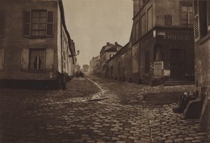 Rue du Cendrier, distrito de Saint-Marcel (foto a p/b) de (after) French Photographer