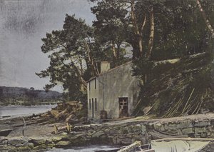 Le Loch, a Auray (foto colorida) de (after) French Photographer