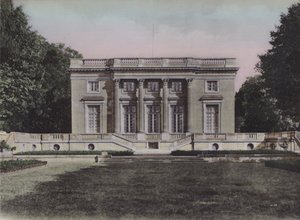 Le Petit Trianon, O Pequeno Trianon (foto colorida) de (after) French Photographer