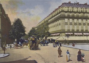 Paris, Les Boulevards (foto colorida) de (after) French Photographer