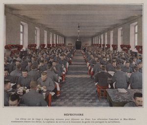 Refectoire (foto colorida) de (after) French Photographer