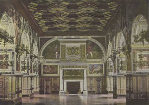 Salle Henri II (foto colorida) de (after) French Photographer