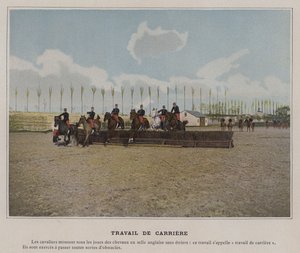 Travail de Carriere (foto colorida) de (after) French Photographer