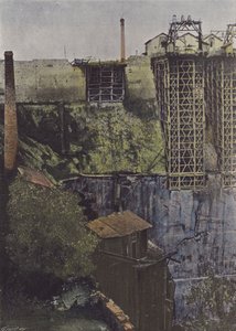 Trelaze, Les Ardoisieres (foto colorida) de (after) French Photographer