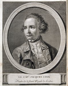 Capitão James Cook, membro da Royal Society of London de (after) French School