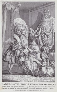 Os penteados de mulheres francesas da época de (after) French School