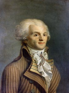 Retrato de Maximilian Marie Isidore de Robespierre (1758-1794), político francês.
