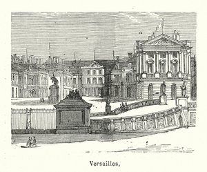 Versailles (gravura) de (after) French School