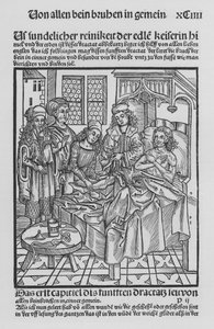 O Livro de Cirurgia de Hieronymus Brunschwig (litho) de (after) German School