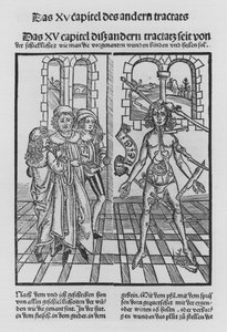 O Livro de Cirurgia de Hieronymus Brunschwig (litho) de (after) German School