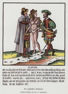The Unequal Lovers, desenho animado alemão de (after) German School