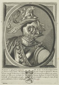 Floris IV, Conde da Holanda (gravura) de (attr.to) French School