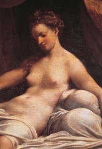 Danae, ca 1531, de Antonio Allegri, conhecido como Correggio (1489-ca 1534), óleo sobre tela
