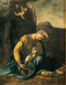 Rapariga cigana, de Antonio Allegri, conhecida como Correggio (1489-ca 1534), óleo sobre madeira, 49x37 cm