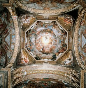 Cúpula com Assunção de Virgem de (c.1489 1534) Correggio